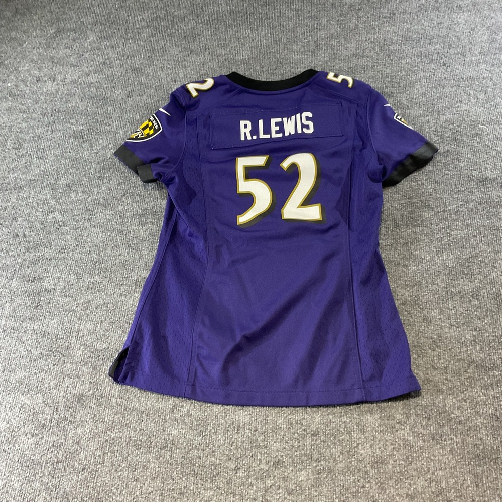 Nike Ray Lewis Baltimore Ravens Super Bowl XLVII Jersey Purple 52 Small
